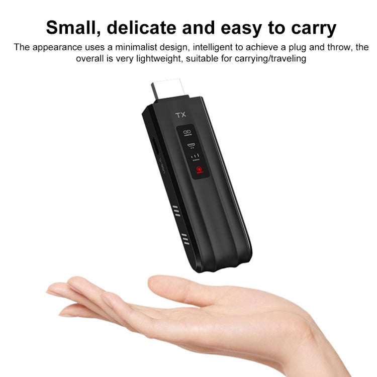 G132 1080P Type-C HD Wireless Screen Adapter(Black)