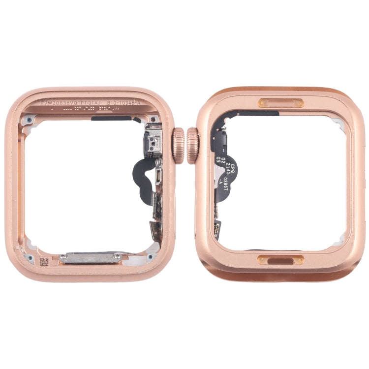 For Apple Watch SE 2020 44MM GPS Aluminium Alloy Middle Frame Bezel Plate with Crown Spin Axis Fl...