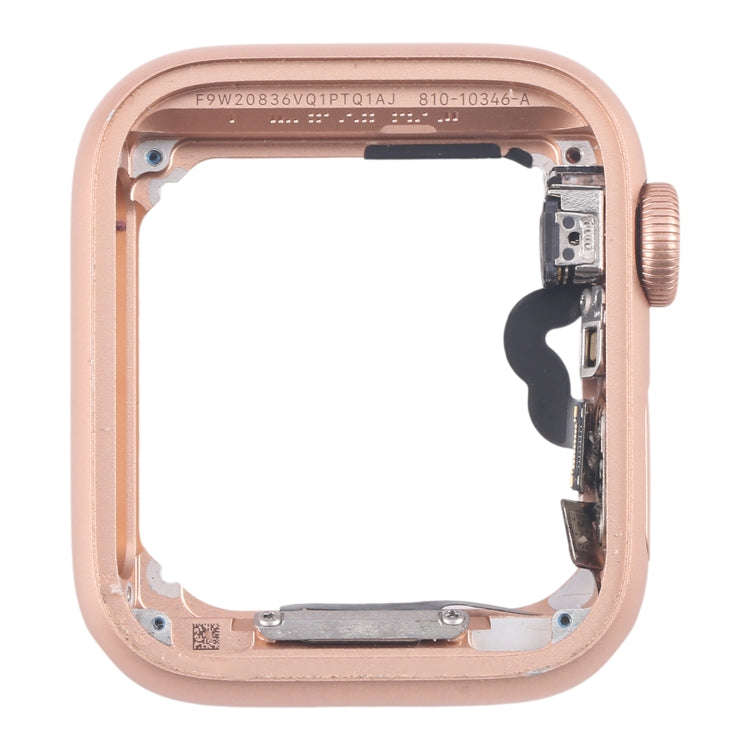 For Apple Watch SE 2020 44MM GPS Aluminium Alloy Middle Frame Bezel Plate with Crown Spin Axis Fl...