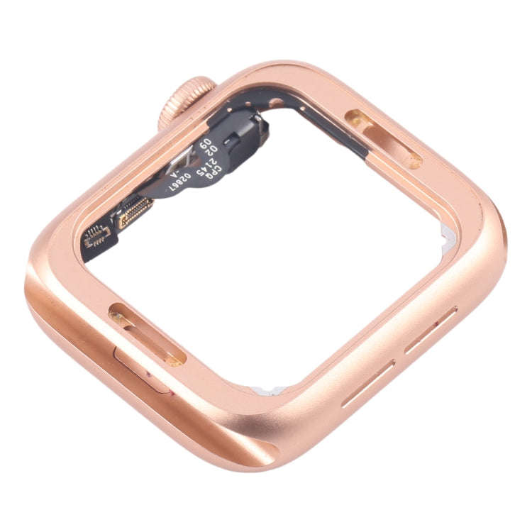 For Apple Watch SE 2020 44MM GPS Aluminium Alloy Middle Frame Bezel Plate with Crown Spin Axis Fl...