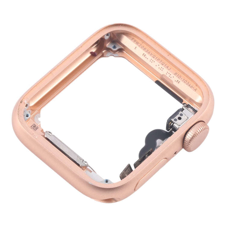 For Apple Watch SE 2020 44MM GPS Aluminium Alloy Middle Frame Bezel Plate with Crown Spin Axis Fl...