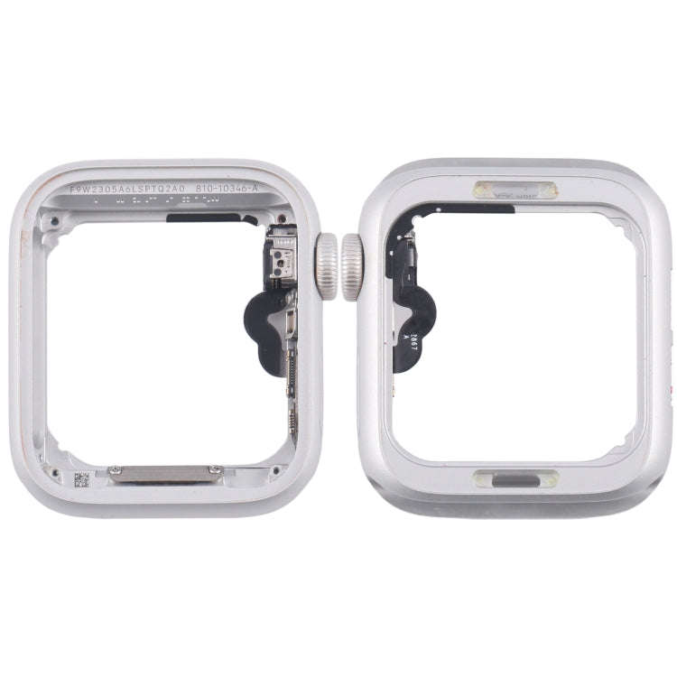 For Apple Watch SE 2020 44MM GPS Aluminium Alloy Middle Frame Bezel Plate with Crown Spin Axis Fl...