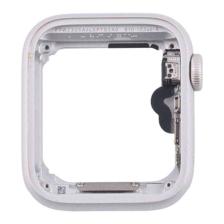 For Apple Watch SE 2020 44MM GPS Aluminium Alloy Middle Frame Bezel Plate with Crown Spin Axis Fl...