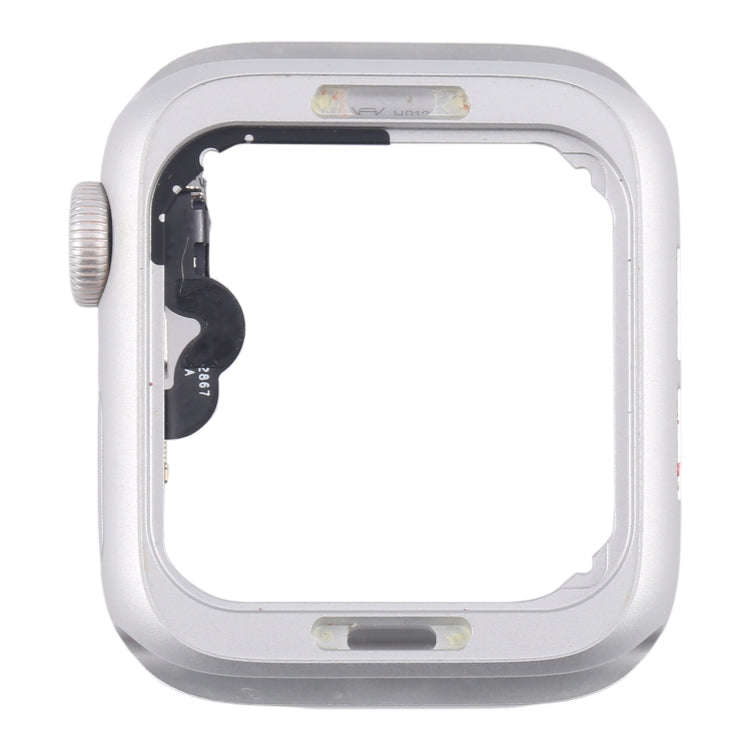 For Apple Watch SE 2020 44MM GPS Aluminium Alloy Middle Frame Bezel Plate with Crown Spin Axis Fl...