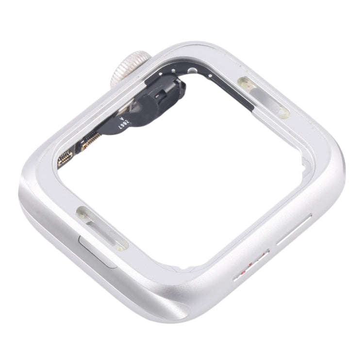 For Apple Watch SE 2020 44MM GPS Aluminium Alloy Middle Frame Bezel Plate with Crown Spin Axis Fl...