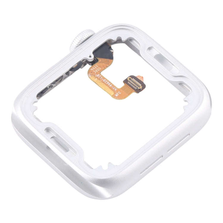 For Apple Watch Series 6 44MM LTE Aluminium Alloy Middle Frame Bezel Plate with Crown Spin Axis F...