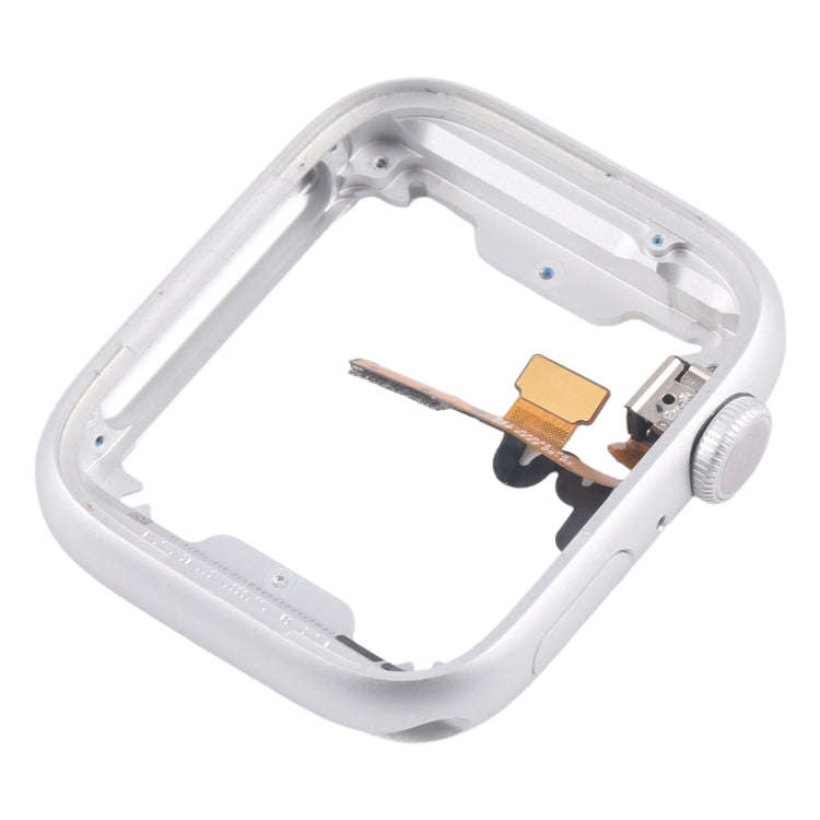 For Apple Watch Series  8 / 9 41MM LTE Aluminium Alloy Middle Frame Bezel Plate with Crown Spin A...