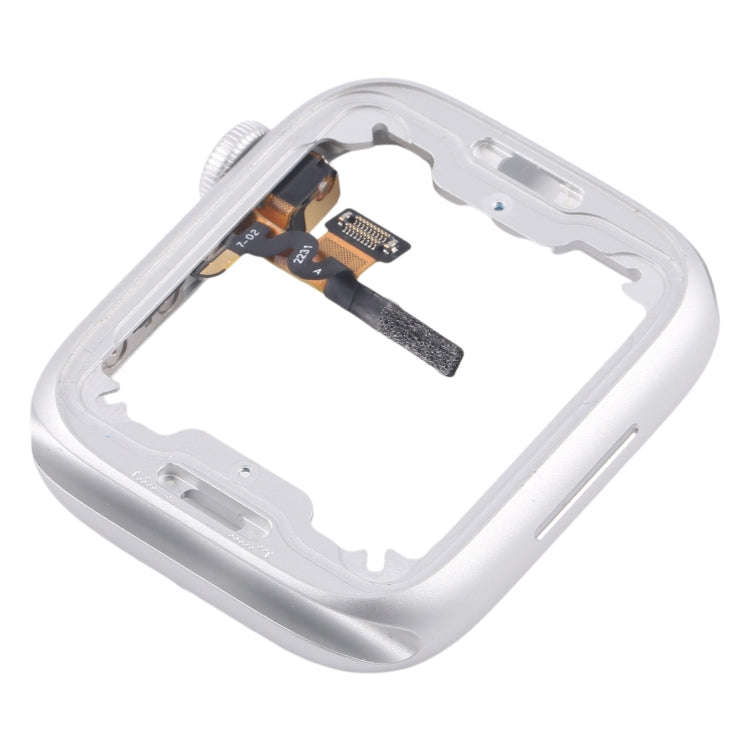 For Apple Watch Series  8 / 9 41MM GPS Aluminium Alloy Middle Frame Bezel Plate with Crown Spin A...