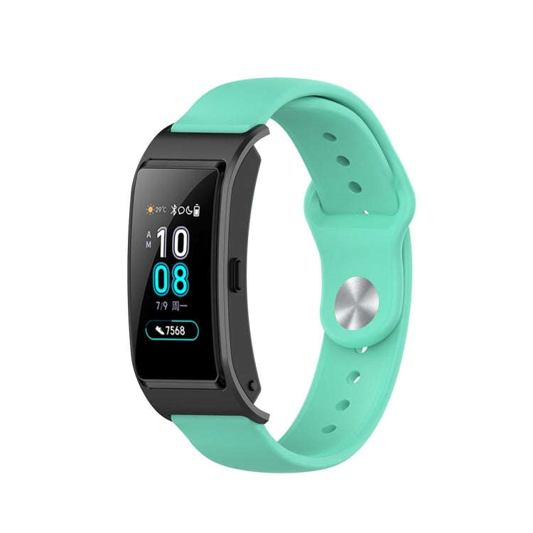 For Garmin Vivomove 3s / 4s 18mm Reverse Buckle Silicone Watch Band, Size: Large Size(Tahoe Blue)