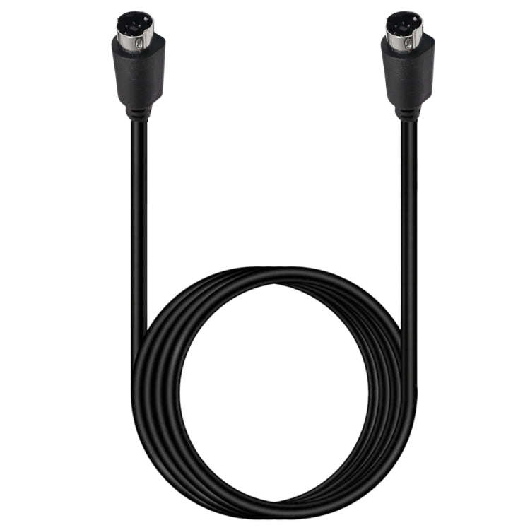 Mini DIN 7 Pin S-Video Core Audio / Video Cable, Length:3m(Straight to Straight)