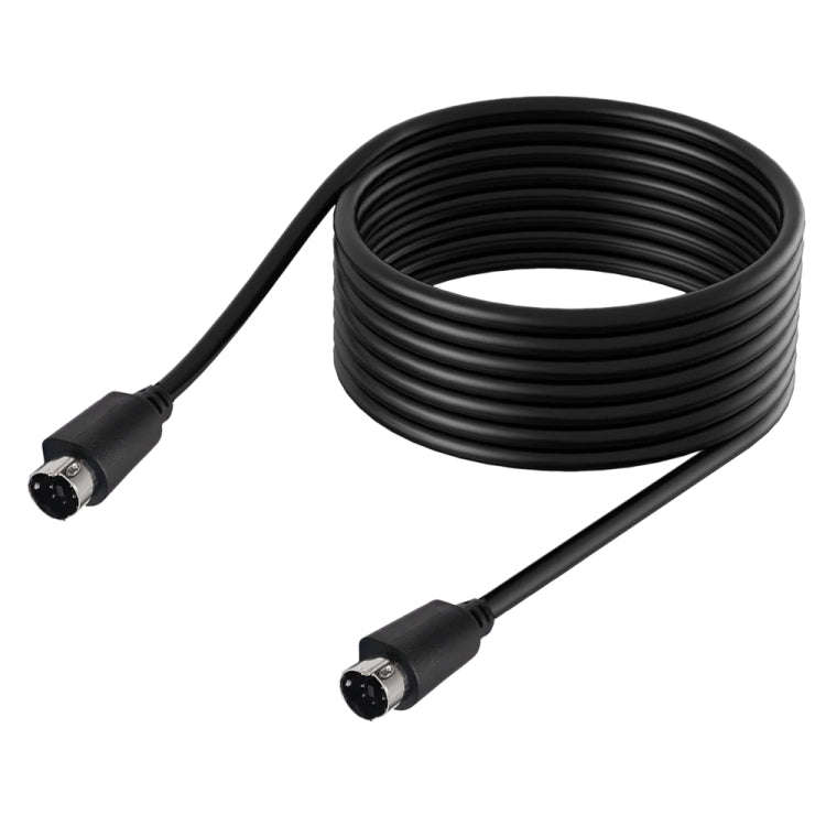 Mini DIN 7 Pin S-Video Core Audio / Video Cable, Length:3m(Straight to Straight)