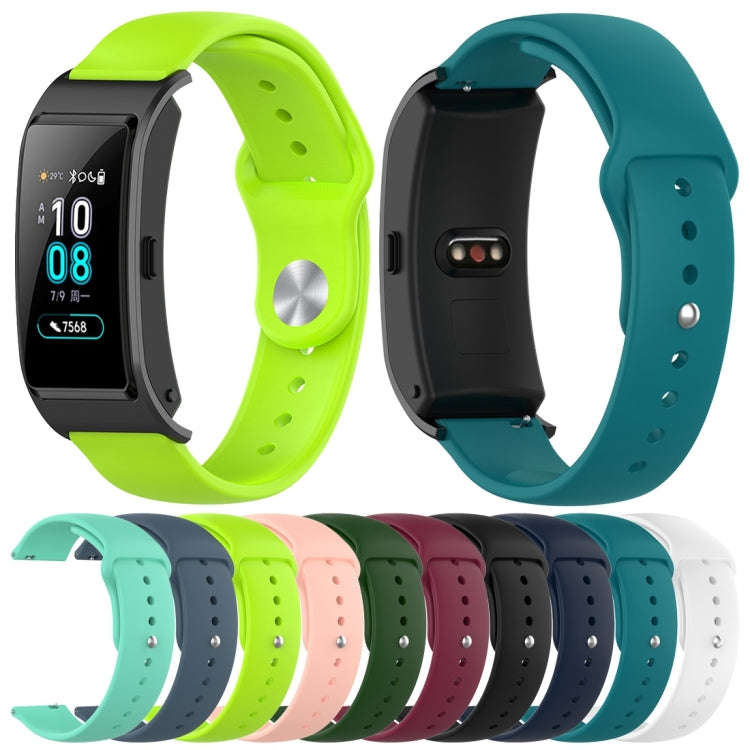 For Garmin Vivomove 3s / 4s 18mm Reverse Buckle Silicone Watch Band, Size: Small Code(Wine Red)
