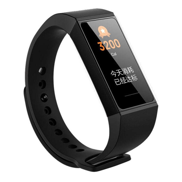 For Xiaomi Redmi Silicone Sports Watch Band(Black)