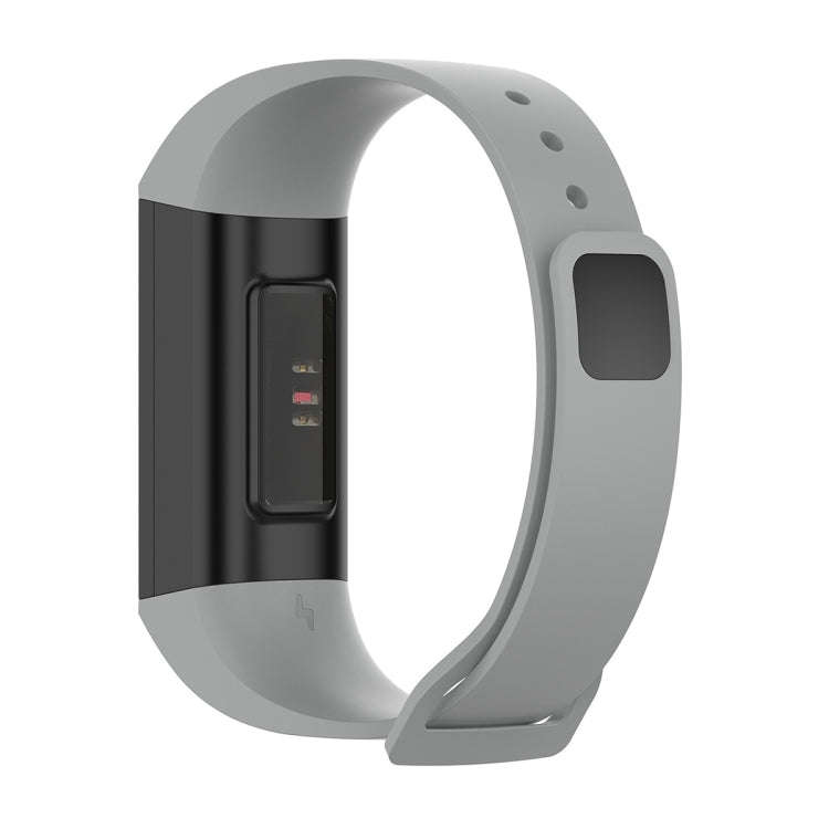For Xiaomi Redmi Silicone Sports Watch Band(Light Gray)