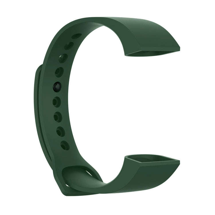For Xiaomi Redmi Silicone Sports Watch Band(Army Green)