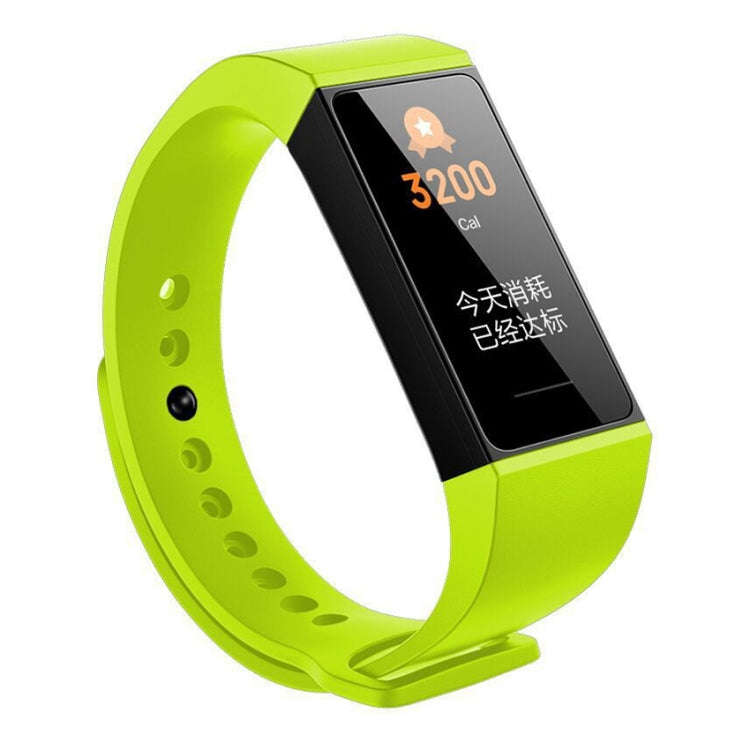 For Xiaomi Redmi Silicone Sports Watch Band(Green)