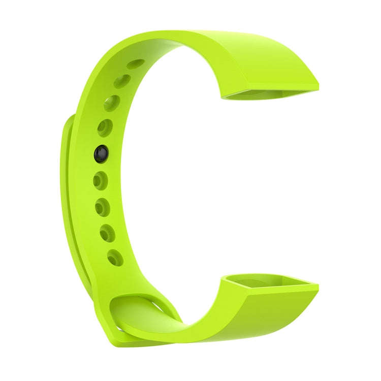 For Xiaomi Redmi Silicone Sports Watch Band(Green)