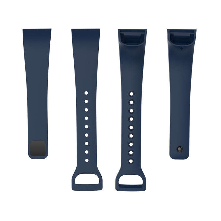 For Xiaomi Redmi Silicone Sports Watch Band(Navy Blue)
