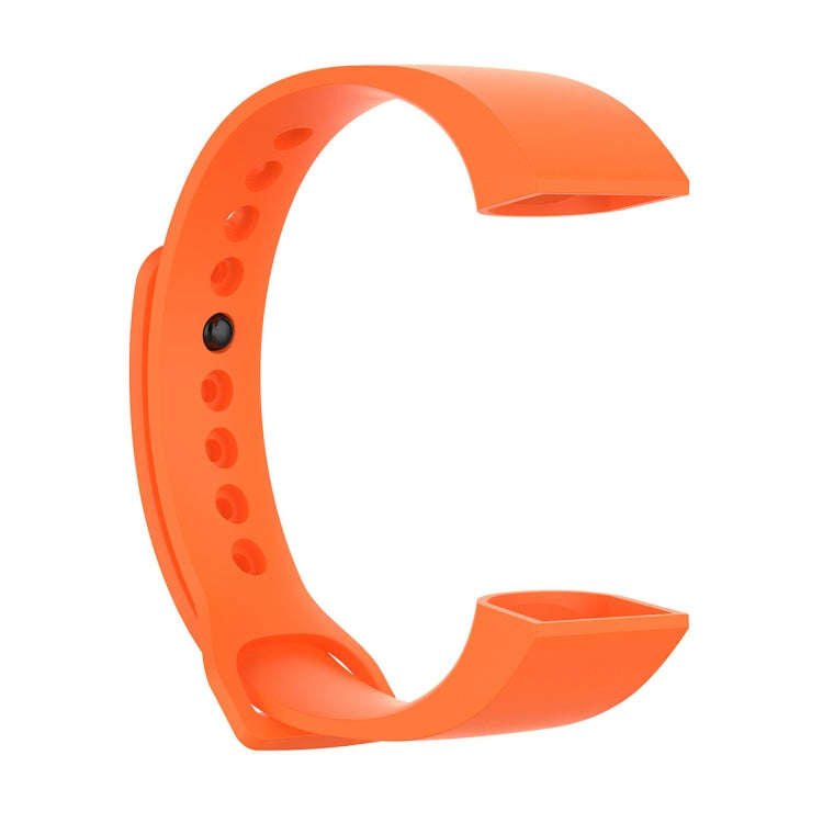 For Xiaomi Redmi Silicone Sports Watch Band(Orange)