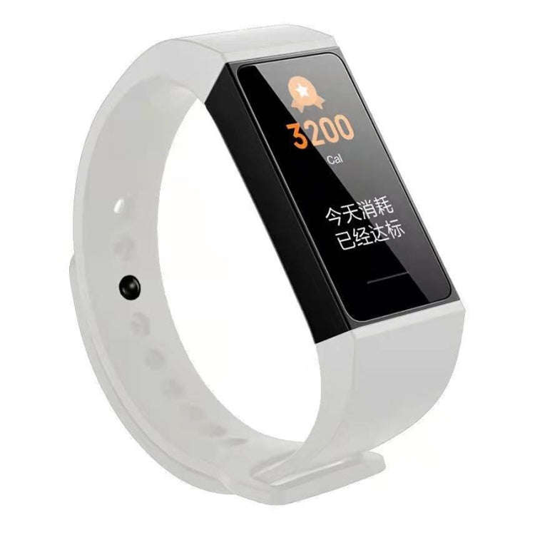 For Xiaomi Redmi Silicone Sports Watch Band(White)