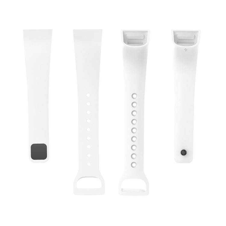 For Xiaomi Redmi Silicone Sports Watch Band(White)
