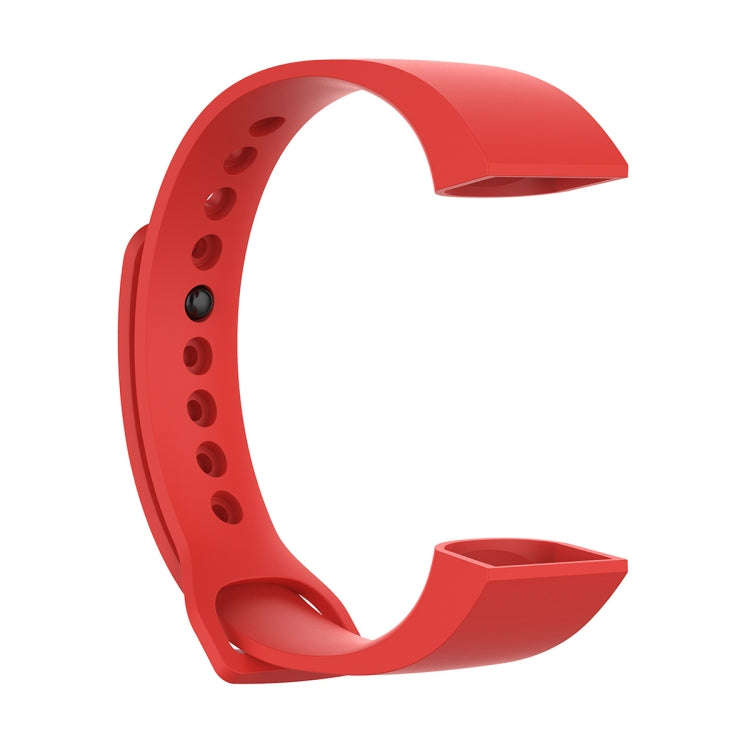 For Xiaomi Redmi Silicone Sports Watch Band(Red)