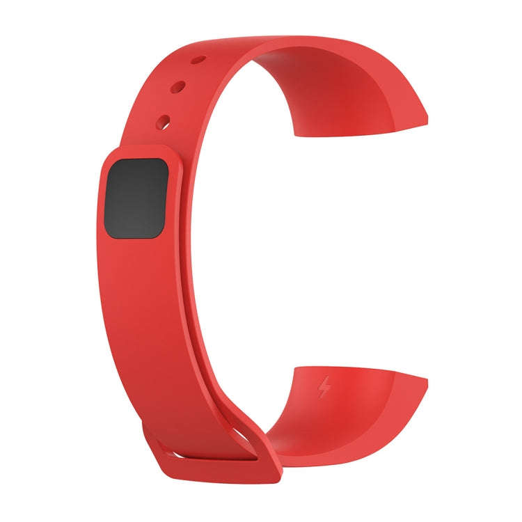 For Xiaomi Redmi Silicone Sports Watch Band(Red)