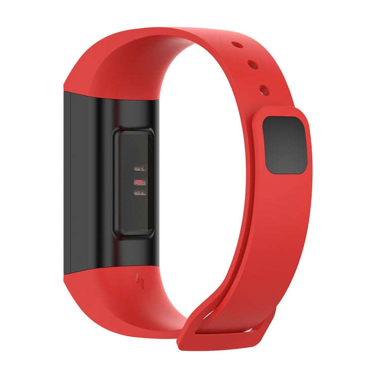 For Xiaomi Redmi Silicone Sports Watch Band(Red)