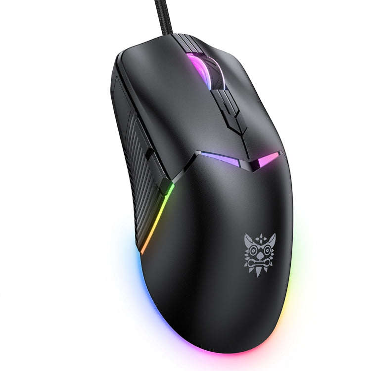 ONIKUMA CW929 RGB 6400DPI Wired Mouse(Black)