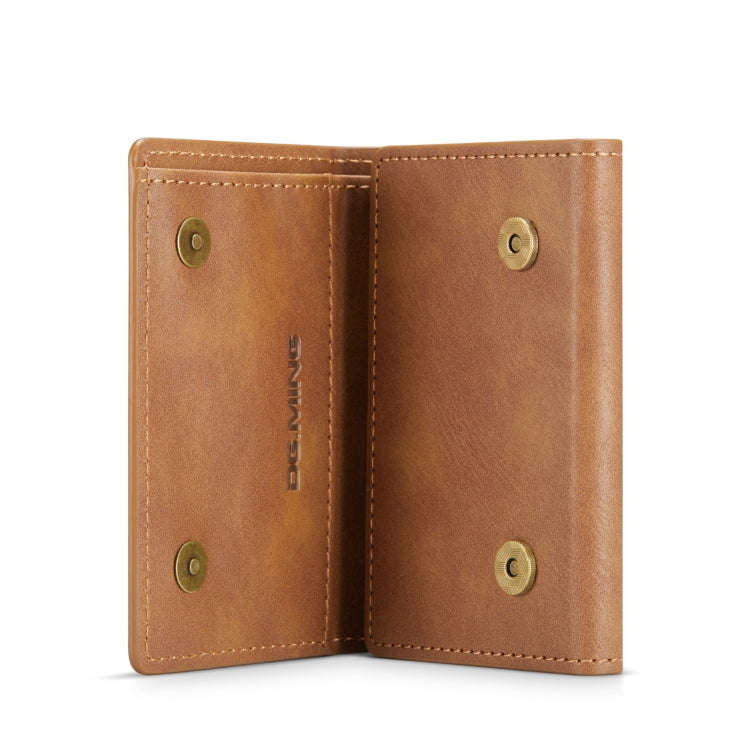 DG.MING M6 Series 3-Fold Multi Card Wallet(Brown)