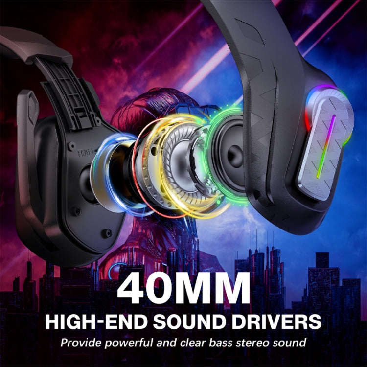 KOTION EACH G4100 Head-mounted Stereo Gaming Earphone with Mic, Black, Length: About 2.1m