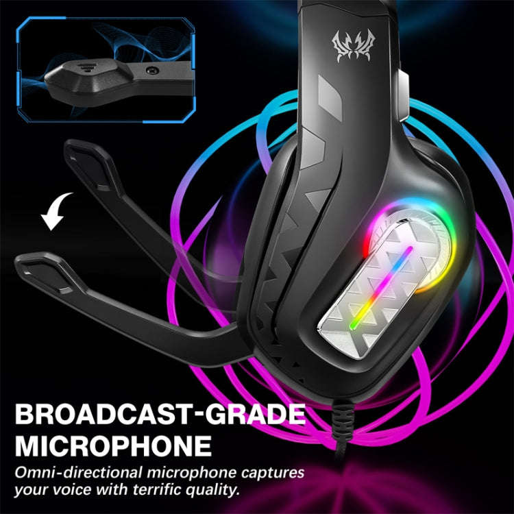 KOTION EACH G4100 Head-mounted Stereo Gaming Earphone with Mic, Black, Length: About 2.1m