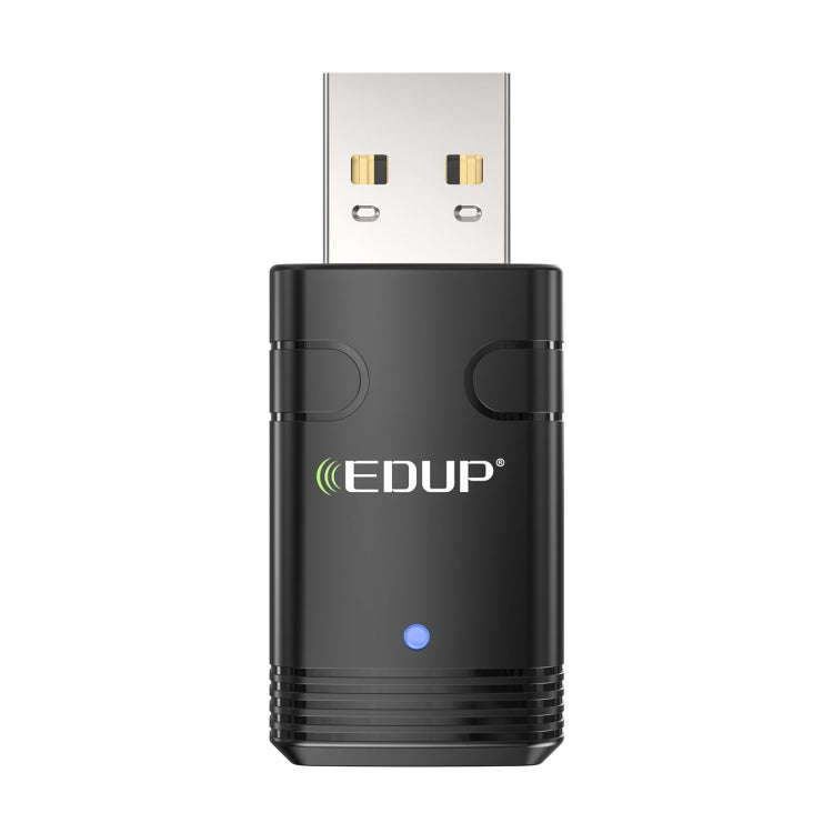 EDUP EP-AX910 900Mbps WiFi 6 Bluetooth 5.3 USB WiFi Adapter Dual-Band Wireless Network Card(Black)