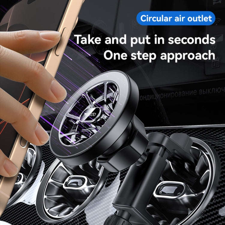 Yesido C221 Car Air Vent MagSafe Magnetic Phone Holder(Black)