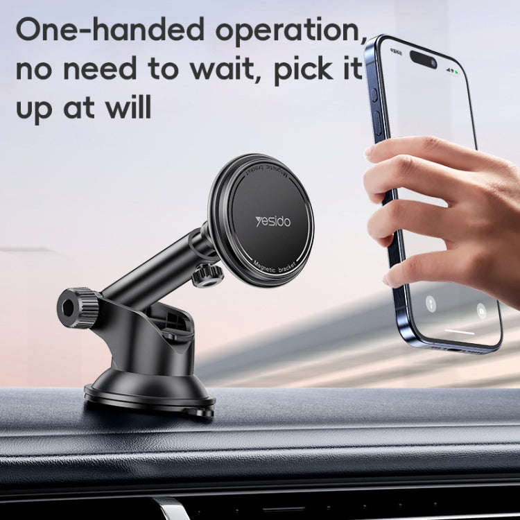 Yesido C269 Car Center Console MagSafe Magnetic Phone Holder(Black)