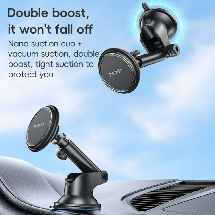 Yesido C269 Car Center Console MagSafe Magnetic Phone Holder(Black)