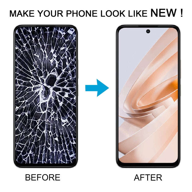 For Xiaomi Poco M6 Plus OEM LCD Screen Digitizer Full Assembly with Frame