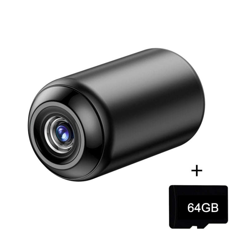 Indoor HD Night Vision Wireless WiFi Surveillance Camera, Memory Card:64GB