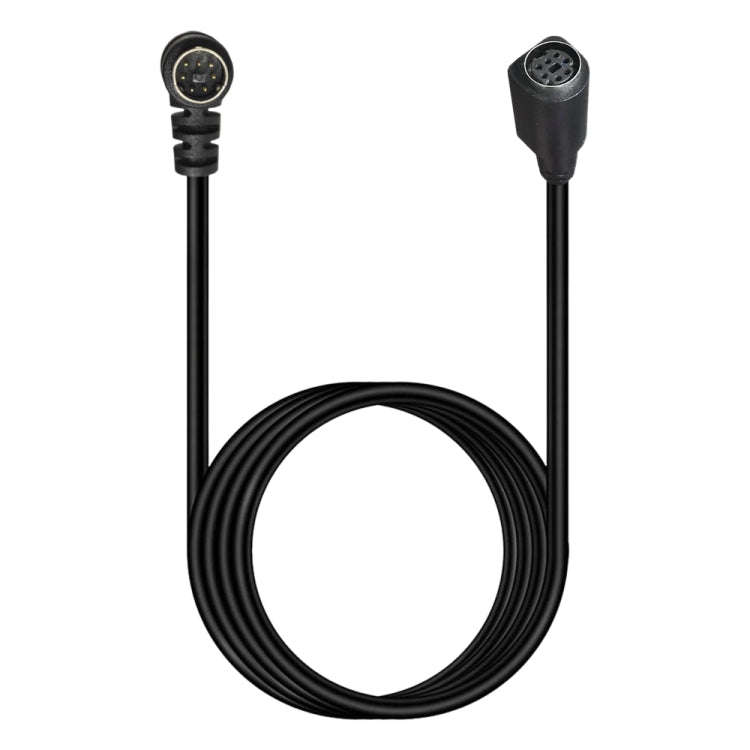 Mini DIN 7 Pin Core Audio / Video Cable, Length:1.8m(Male to Female Elbow)