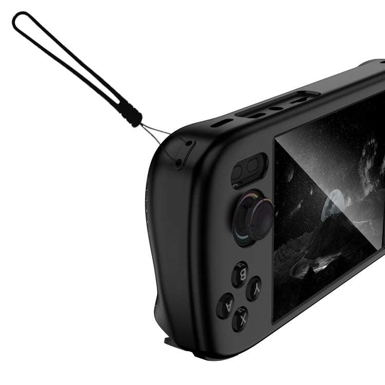 For ANBERNIC RG406H Silicone Game Console Protective Case(Black)