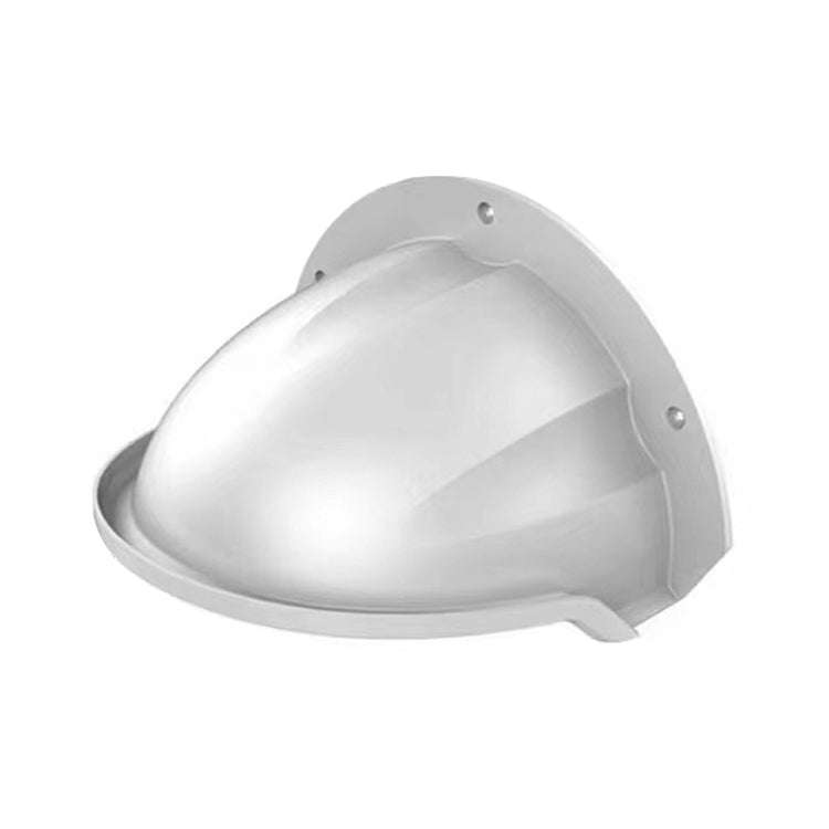 Outdoor Rainproof Sunshade Dustproof Plastic Cover for Security Camera(White)