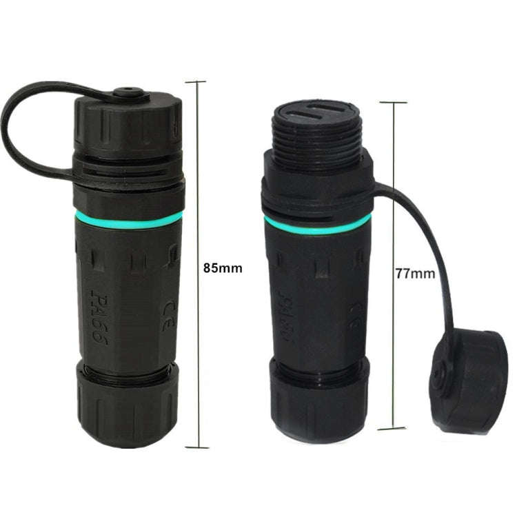 10Gpbs IP68 Waterproof Dual Ports Type-C Female to Female Straight Coupler Adapter With Protectiv...