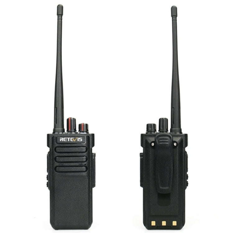 RETEVIS RT29 10W VHF136-174 MHz 16CHS Two Way Radio Handheld Walkie Talkie, EU Plug(Black)