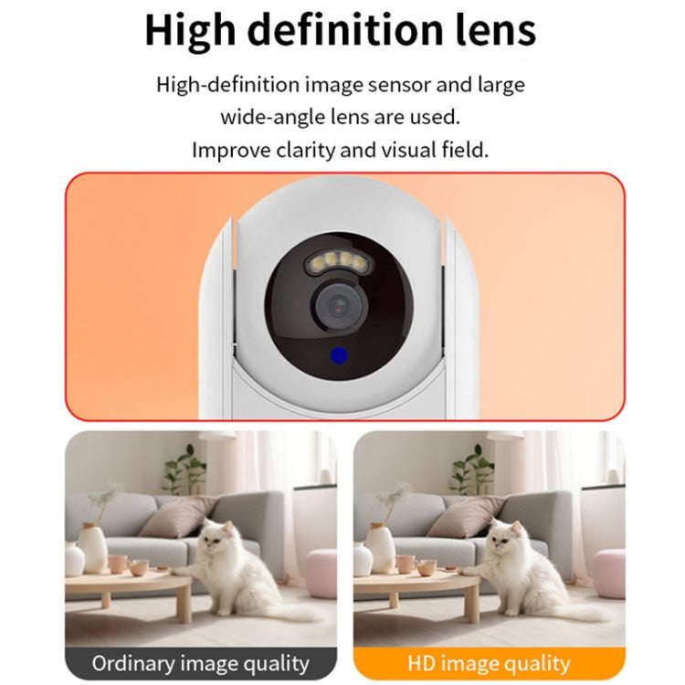 2MP HD Video Call Dual Light Full Color Night Vision WiFi Surveillance Camera(US Plug)