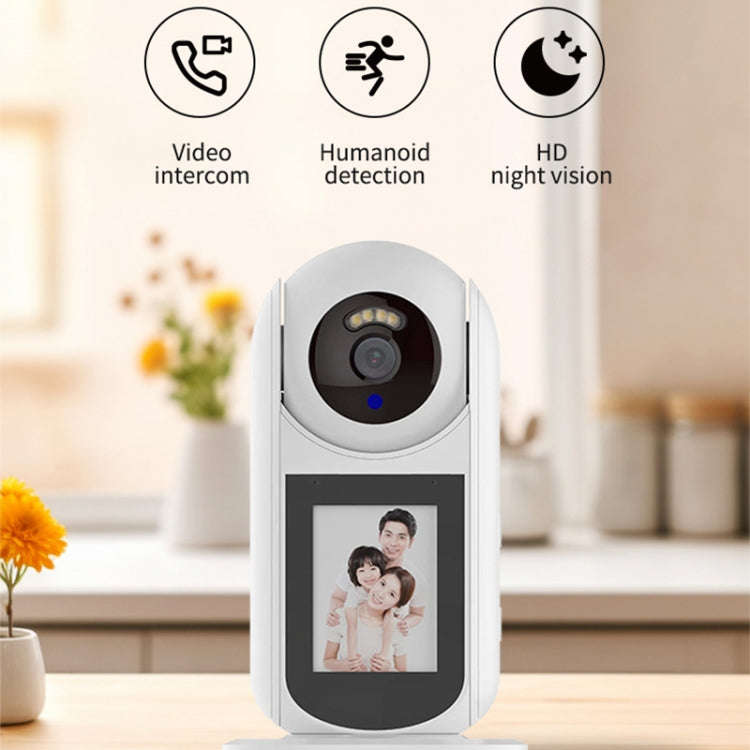 2MP HD Video Call Dual Light Full Color Night Vision WiFi Surveillance Camera(US Plug)