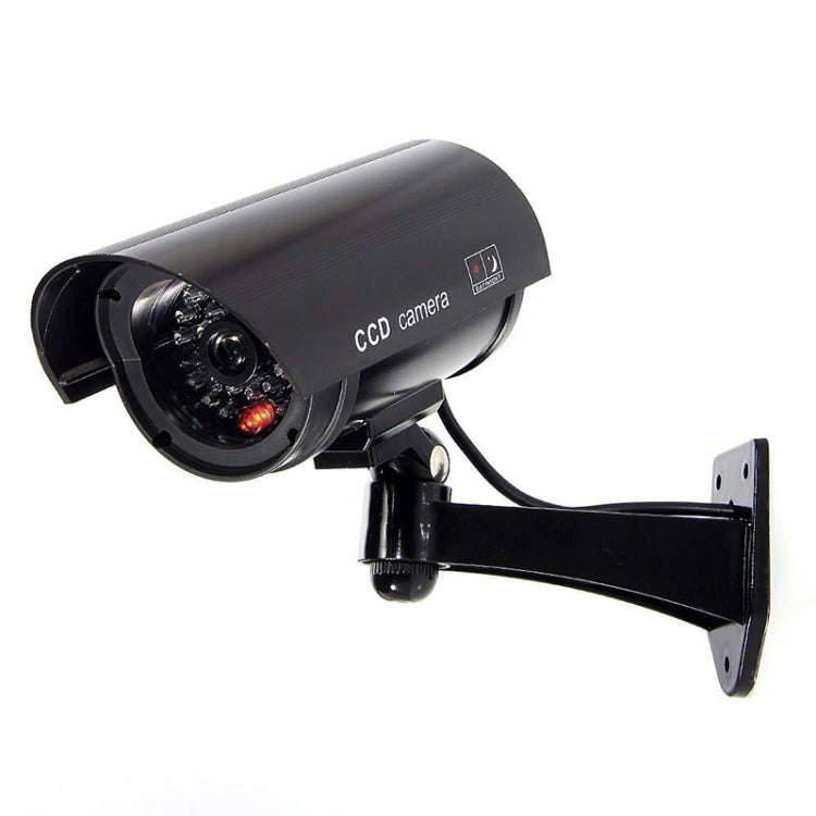 Waterproof Simulation Surveillance Camera with LED Flash Light(Black)
