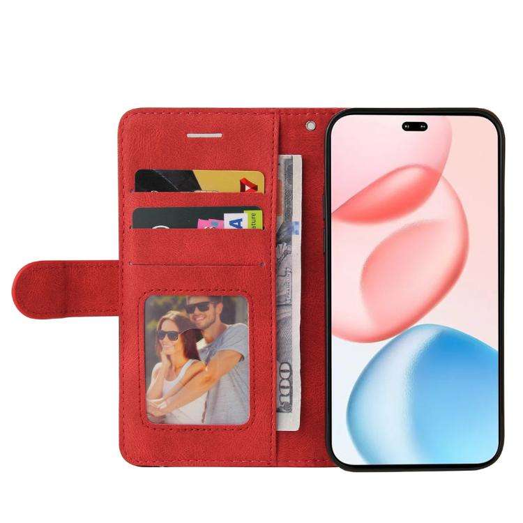 For Honor 400 Pro Global 160.8mm Dual-color Splicing Flip Leather Phone Case(Red)
