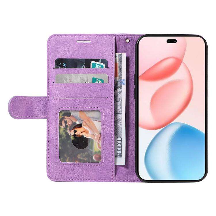 For Honor 400 Pro Global 160.8mm Dual-color Splicing Flip Leather Phone Case(Purple)