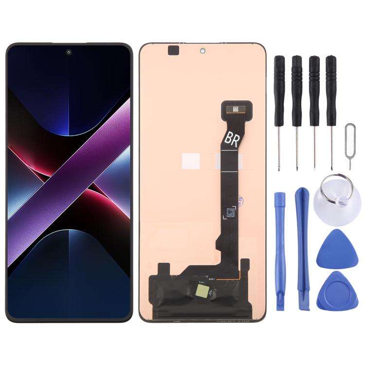For Xiaomi Poco X7 Pro Original AMOLED LCD Screen with Digitizer Full Assembly