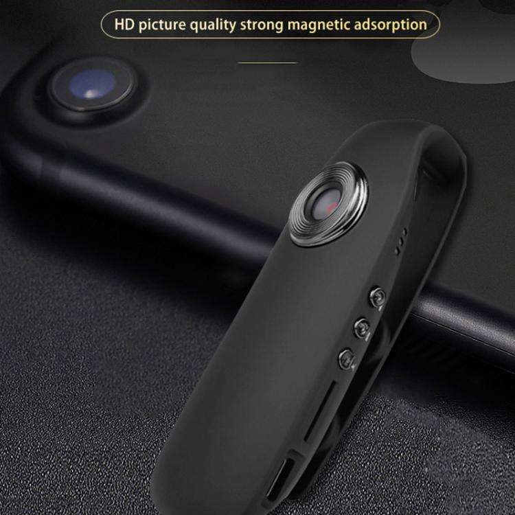 007 1080P HD Video Recorder with Back Clip(Black)